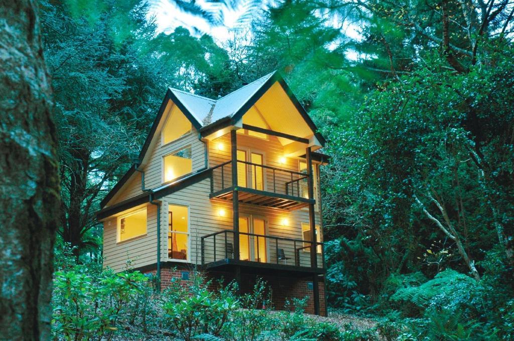 Lochiel Luxury Accommodation Olinda Szoba fotó